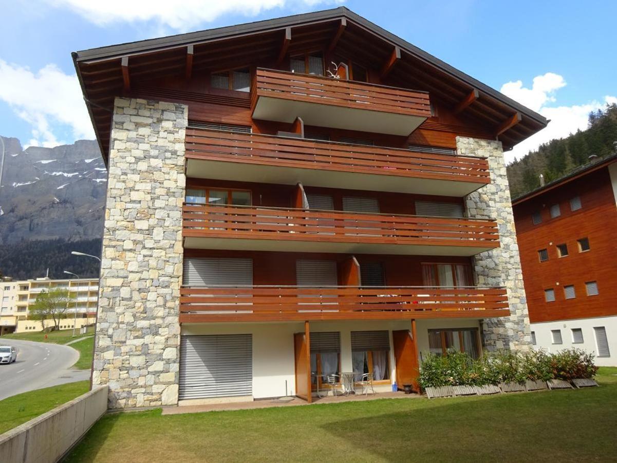 Studio Noyer C Leukerbad Exterior foto